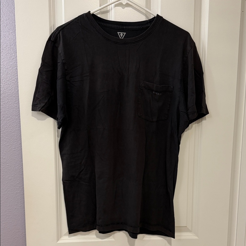 VISSLA Black Short Sleeve Men's Tee